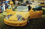 Mike's ride in the show
